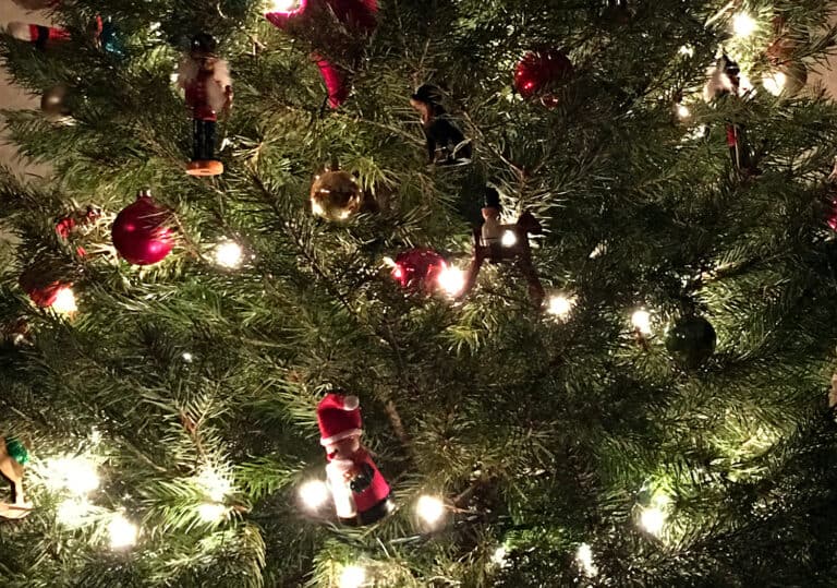 decorated christmas tree