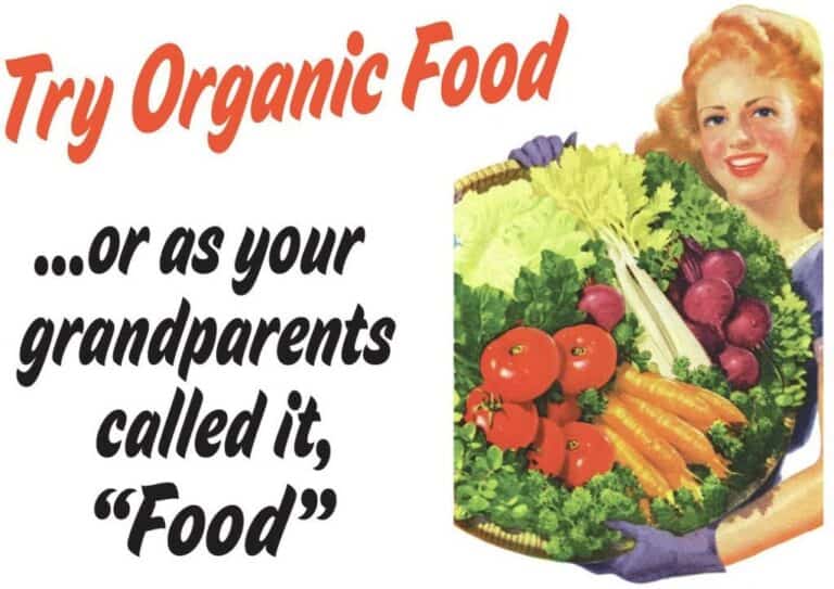try organic food