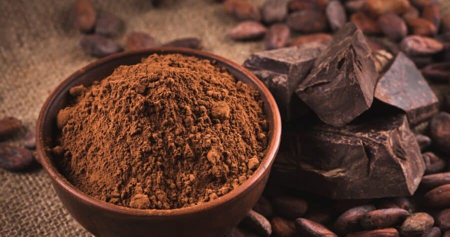 cocoa beans, chocolate, cocoa powder