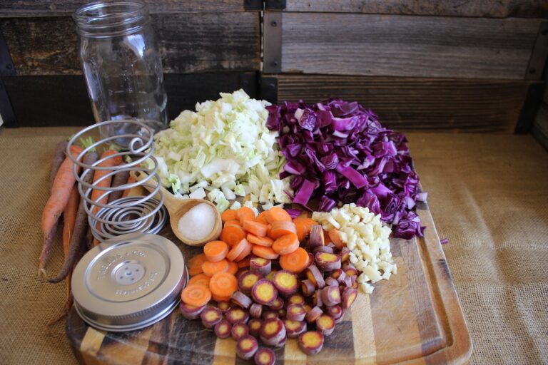 fermenting garden vegetables