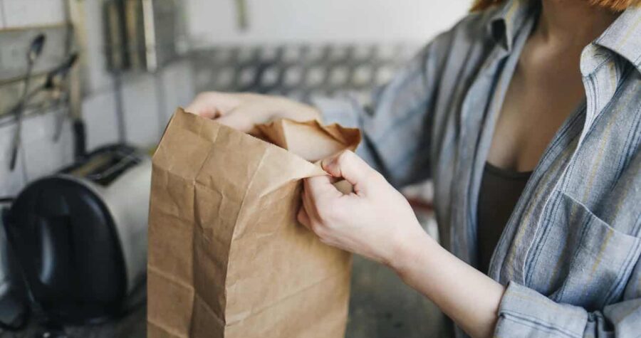 Brown paper bag