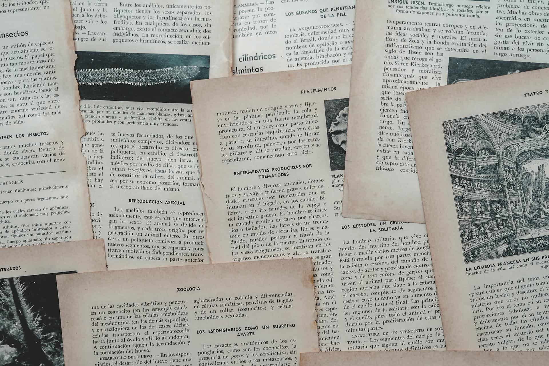 Old scrapbooking paper packs