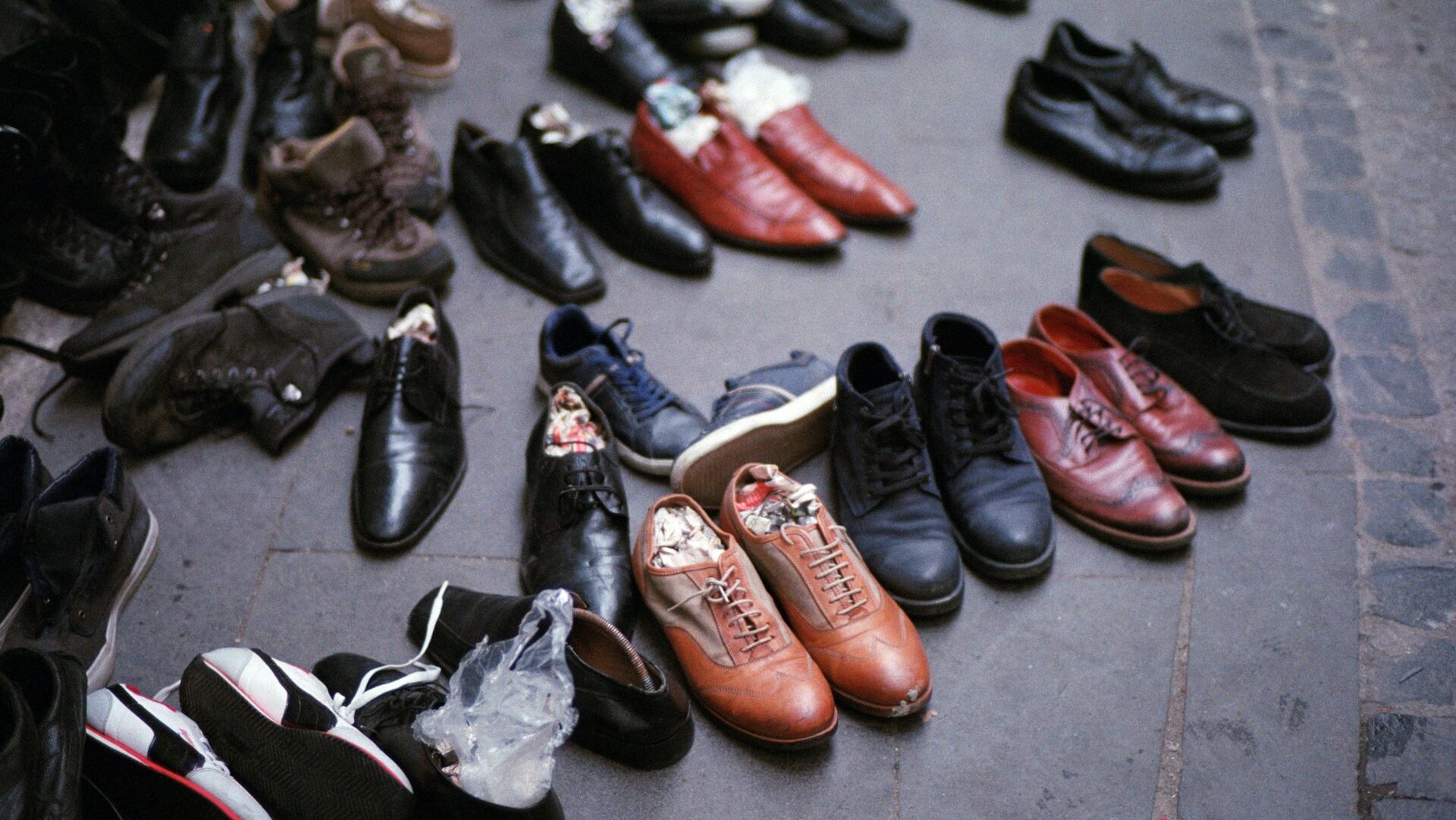 Oversized shoe collection