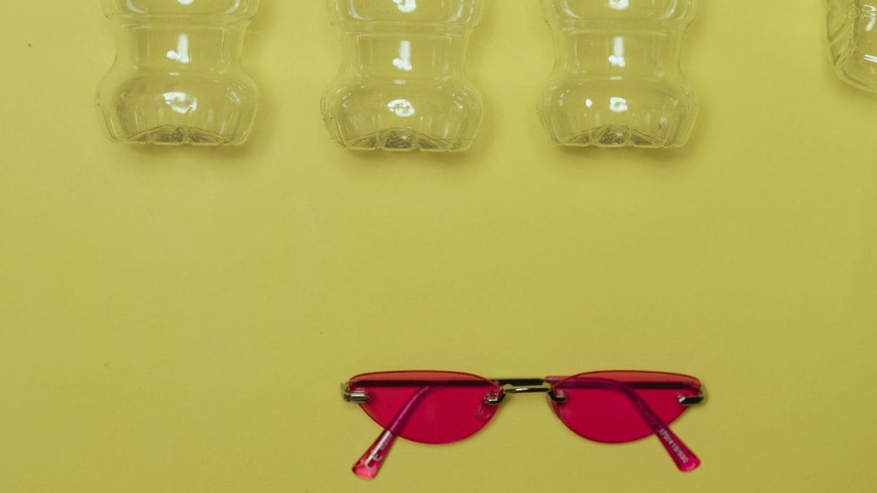 Recycled ocean plastic sunglasses