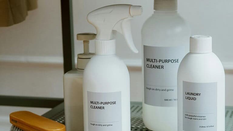 cleaning chemicals at home