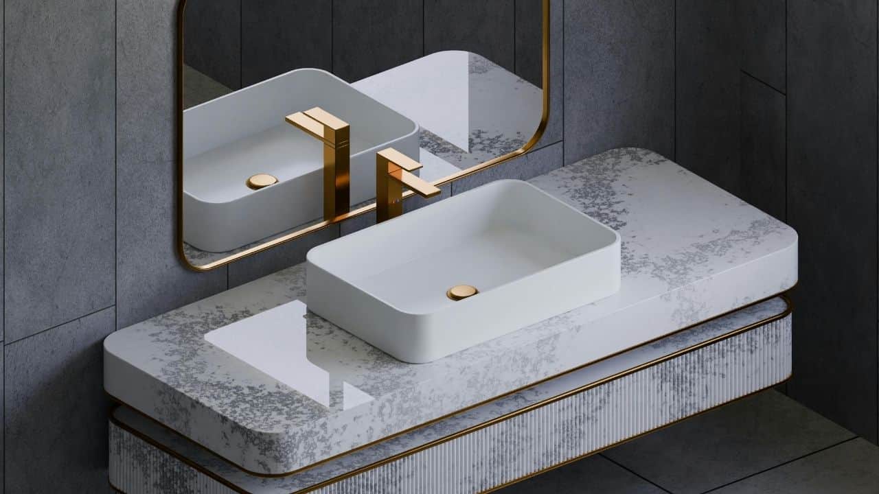 gold finishes interior design