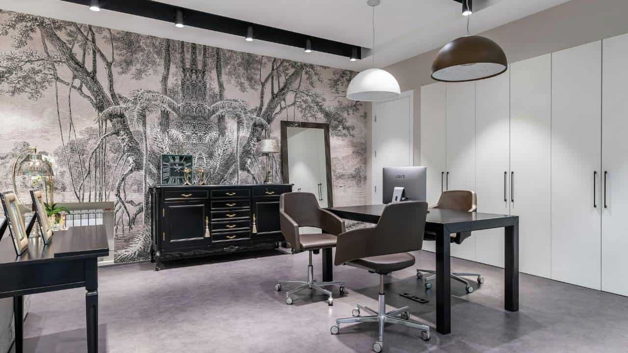 minimalist wallpaper interior