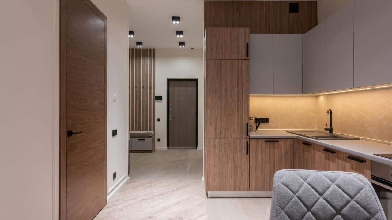 open floor plan interior