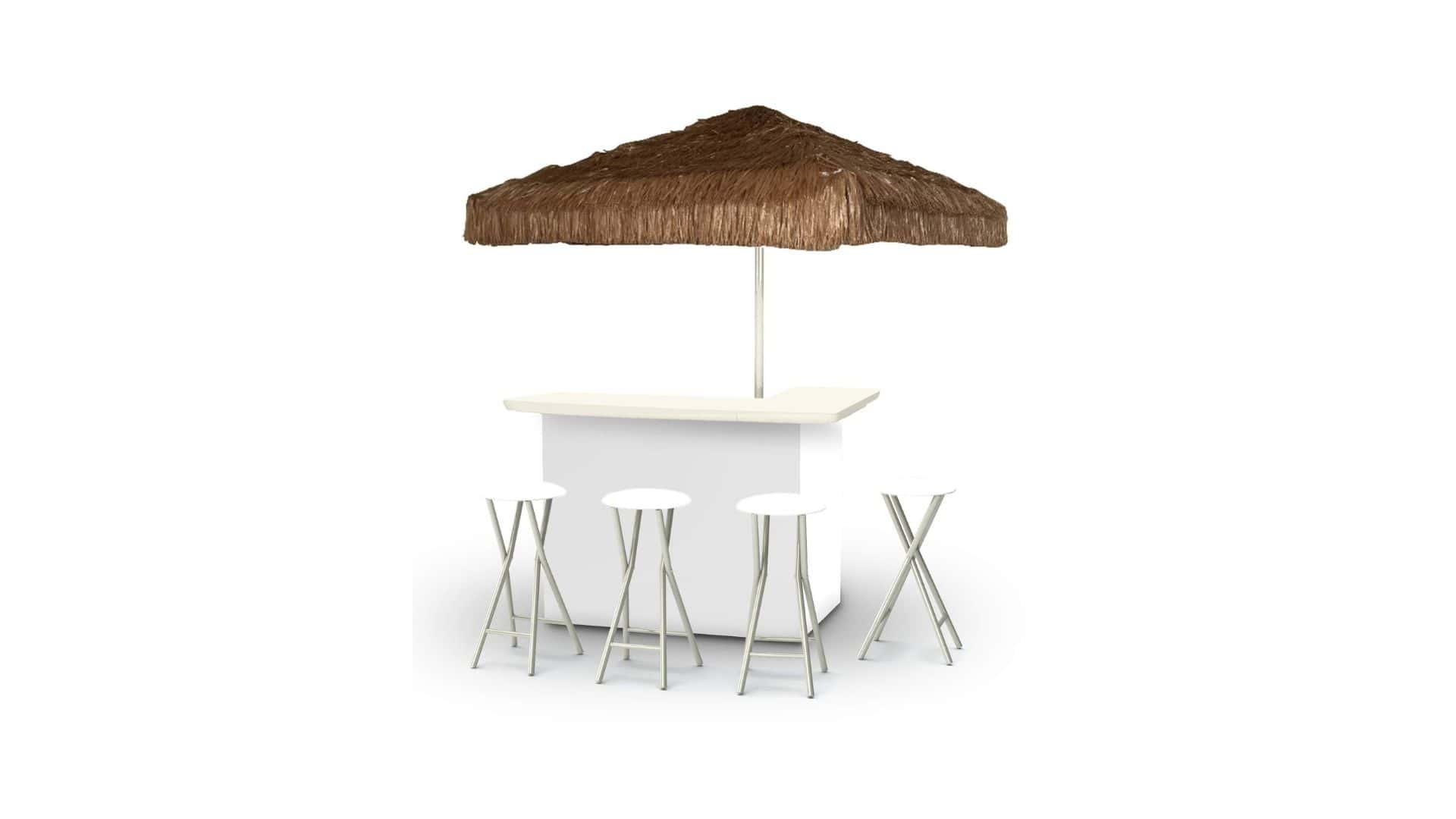 Best of Times Portable Bar & 8 Bar Stools