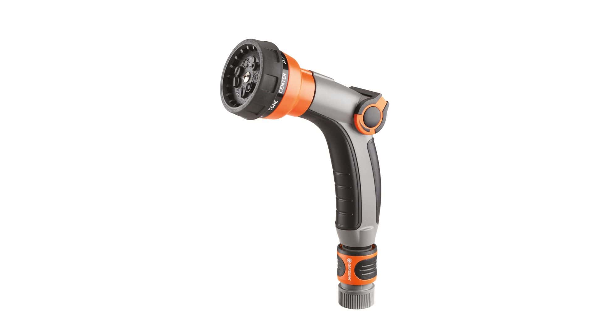 Gardena 7-Pattern Metal Garden Hose Nozzle
