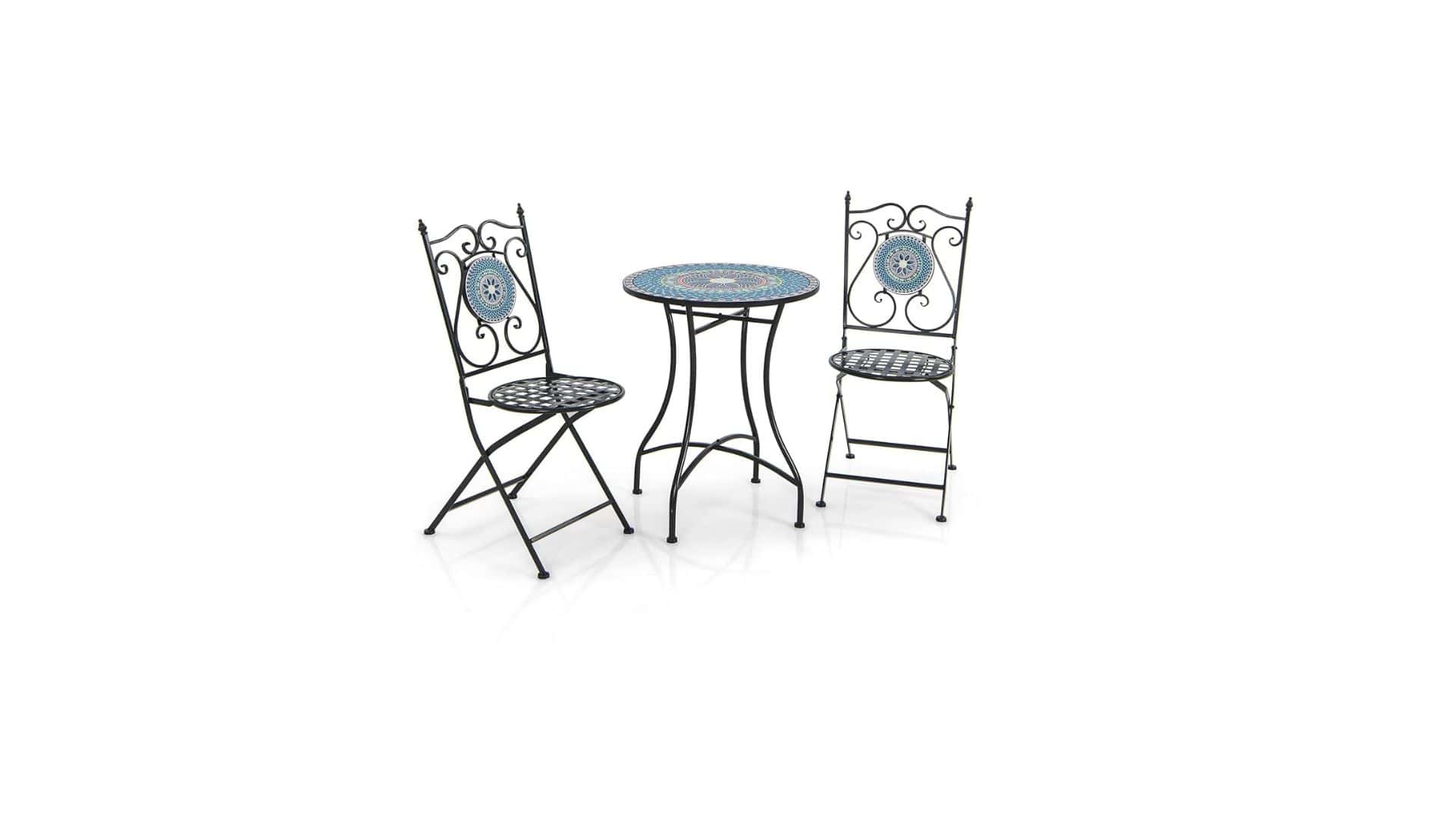 Gardenline Mosaic Bistro Set
