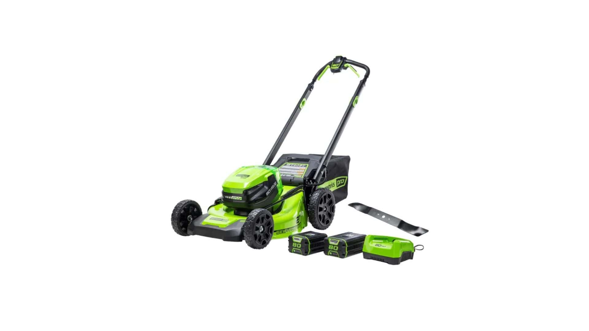 GreenWorks 80V Cordless Lawn Mower