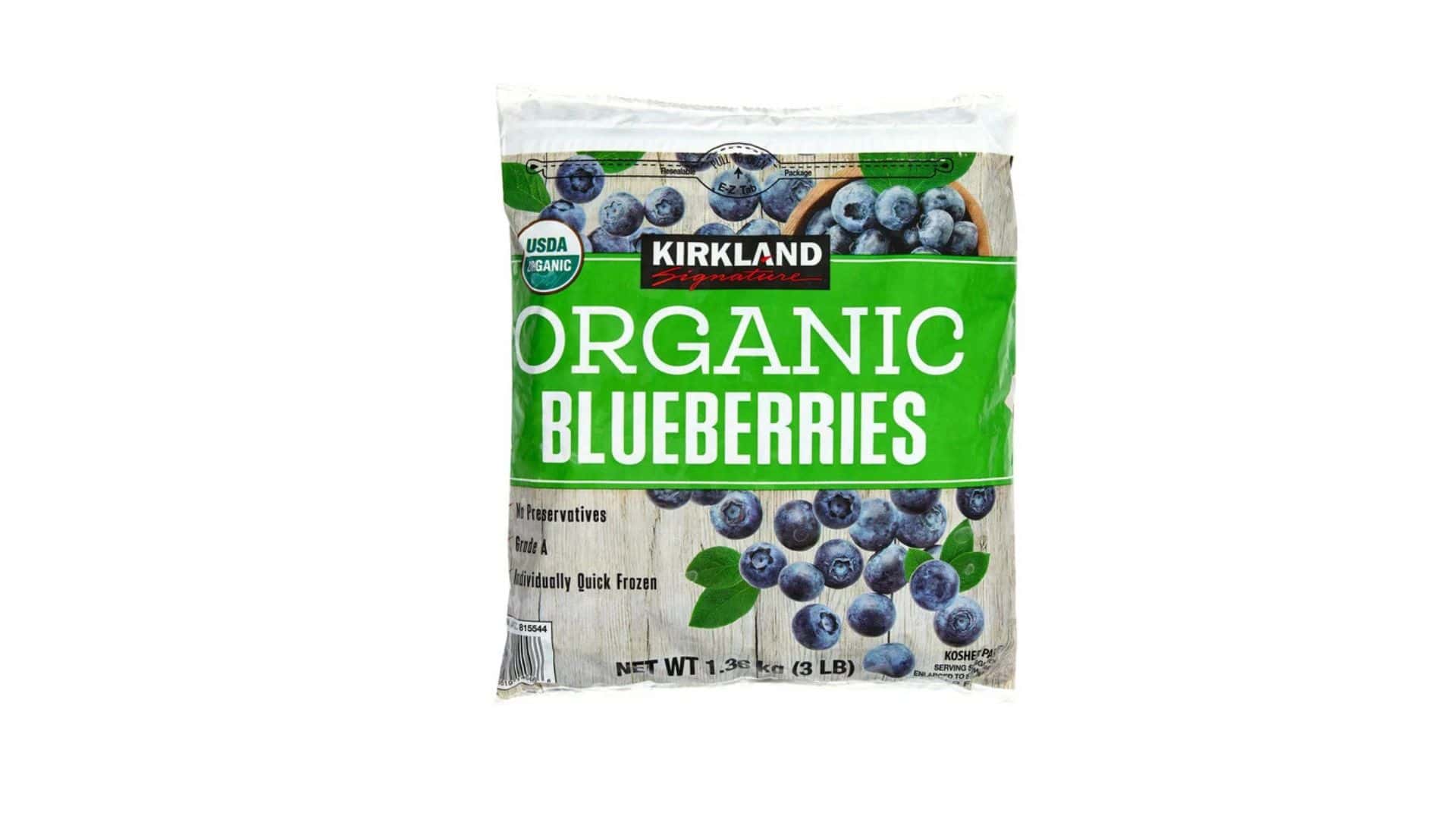 Kirkland Signature Frozen Wild Blueberries