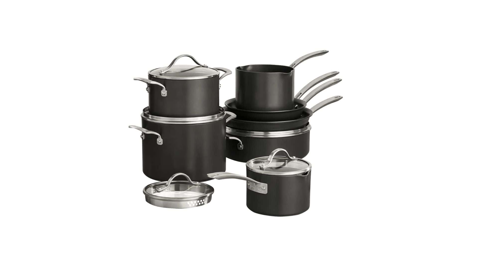 Kirkland Signature Hard-Anodized Aluminum Cookware Set