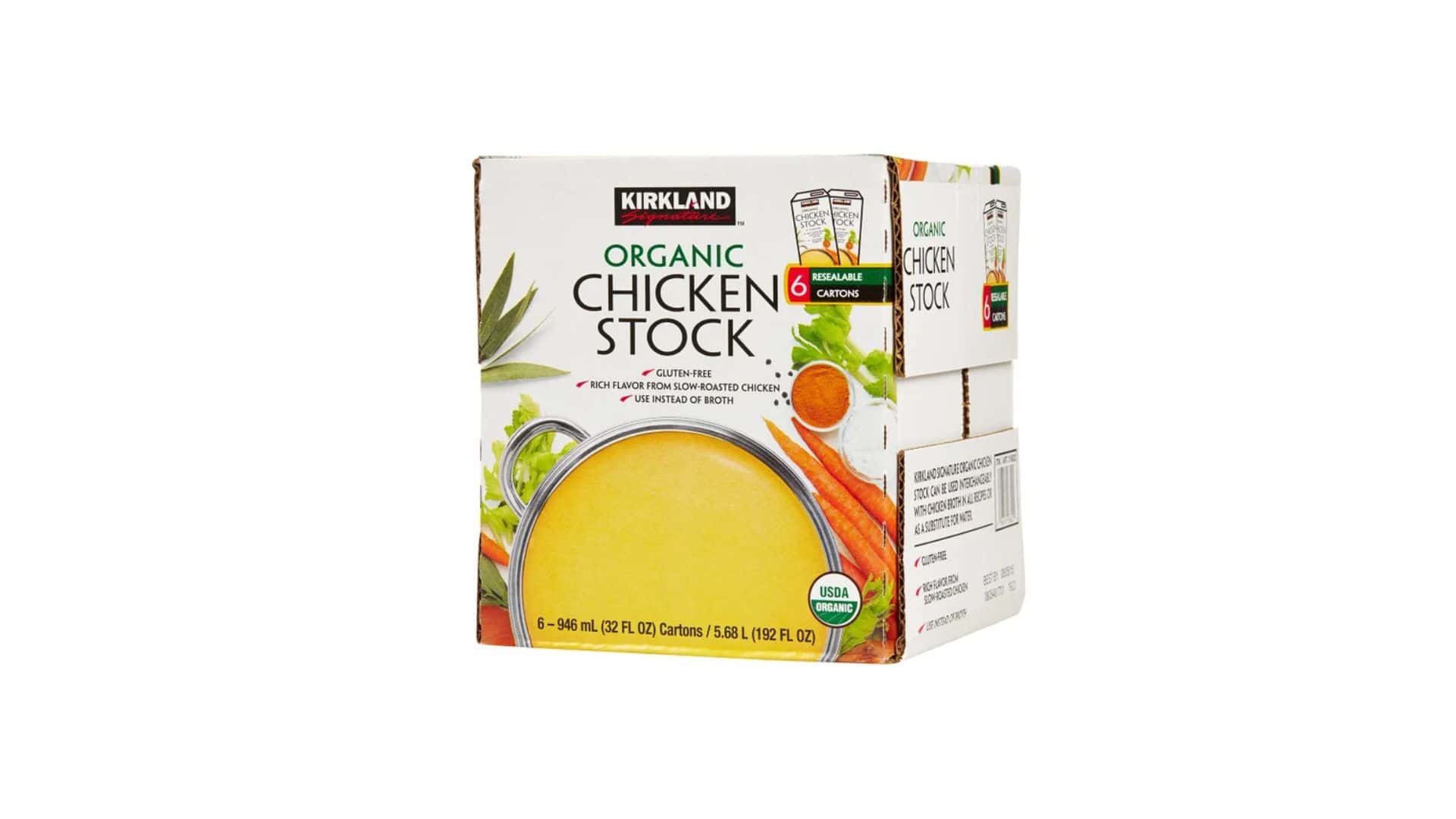 Kirkland Signature Organic Chicken Stock