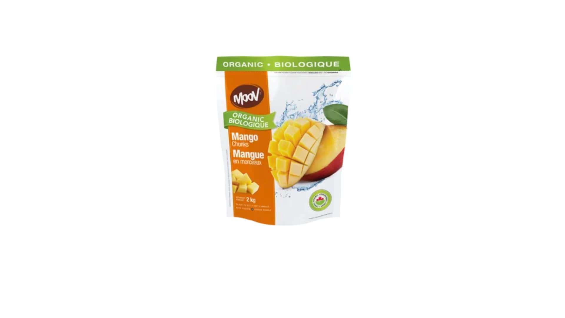Organic Frozen Mango Chunks