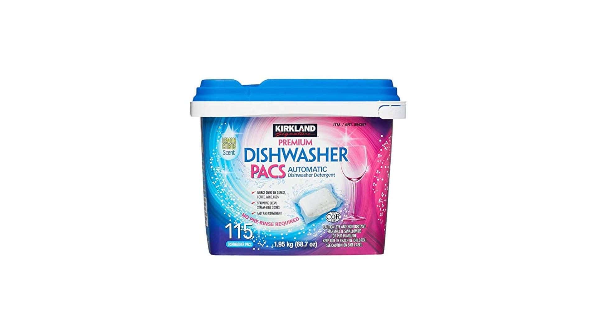 Kirkland Signature Premium Dishwasher Pacs