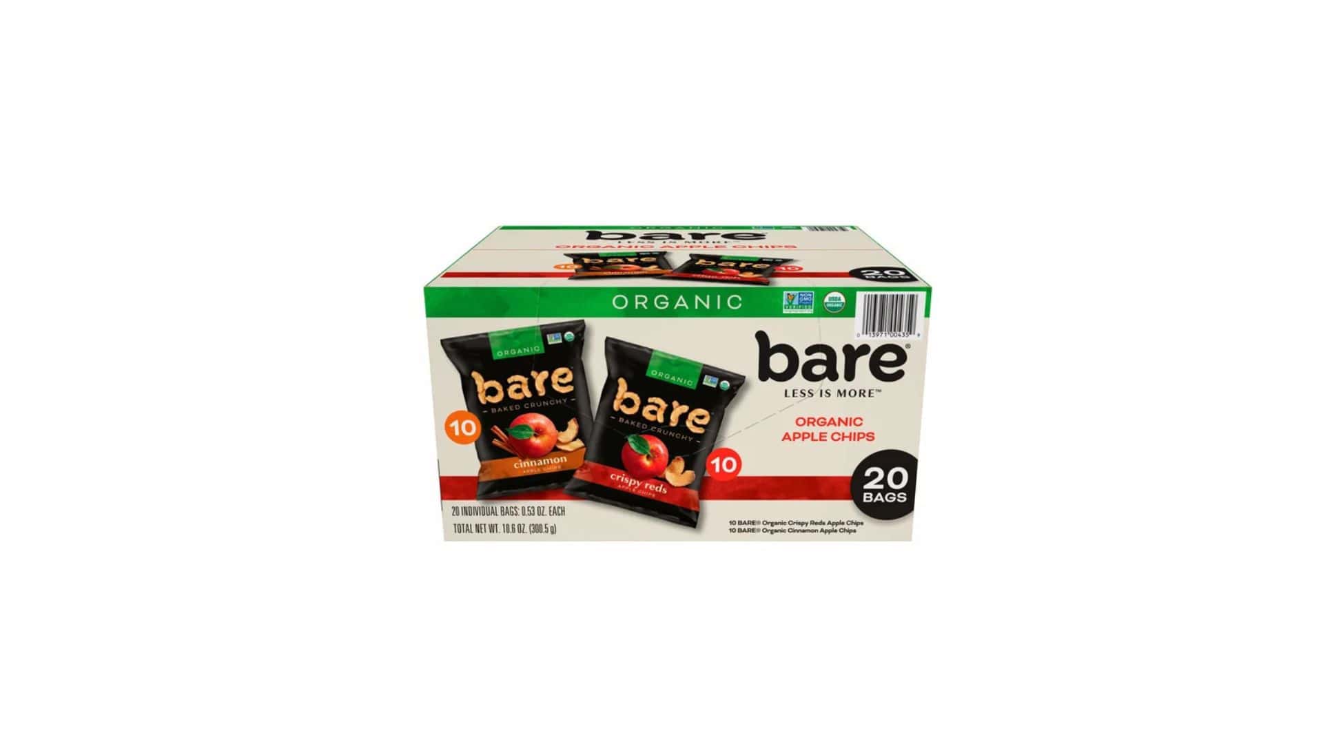 Simply Bare Organic Apple Chips