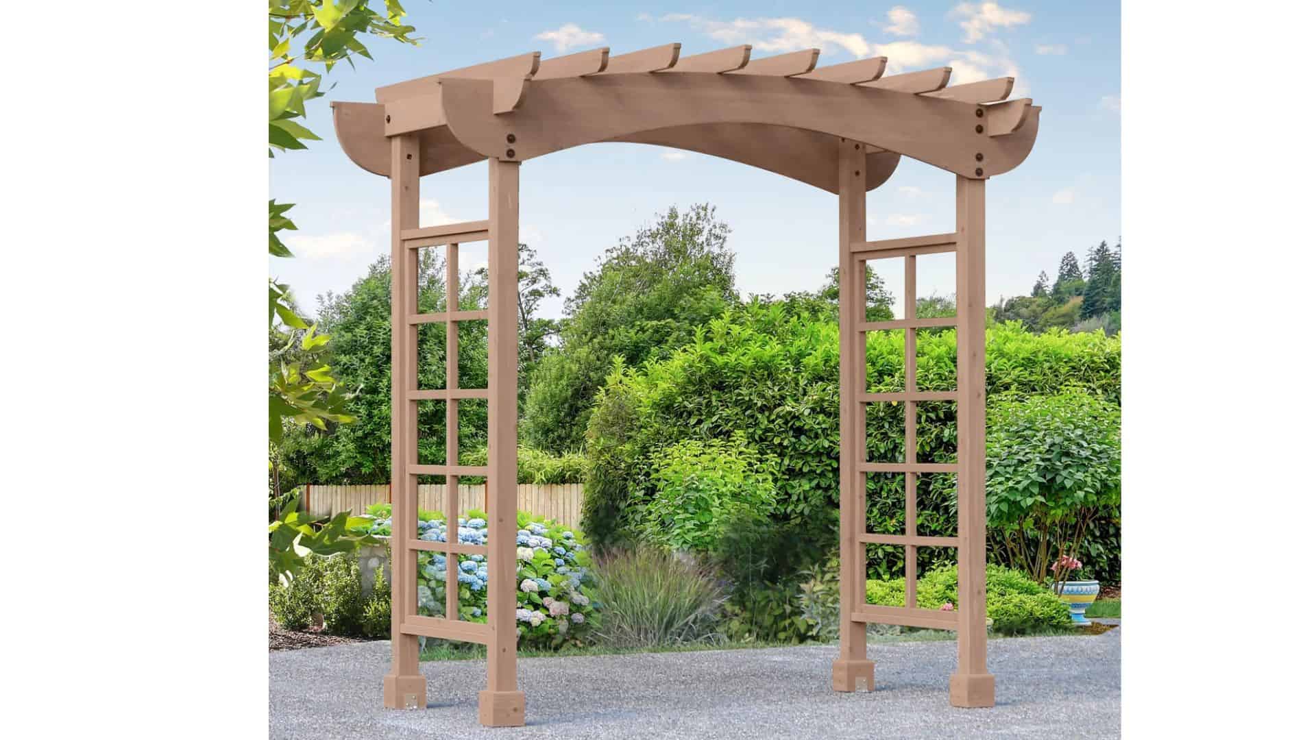 Yardistry Cedar Arbor