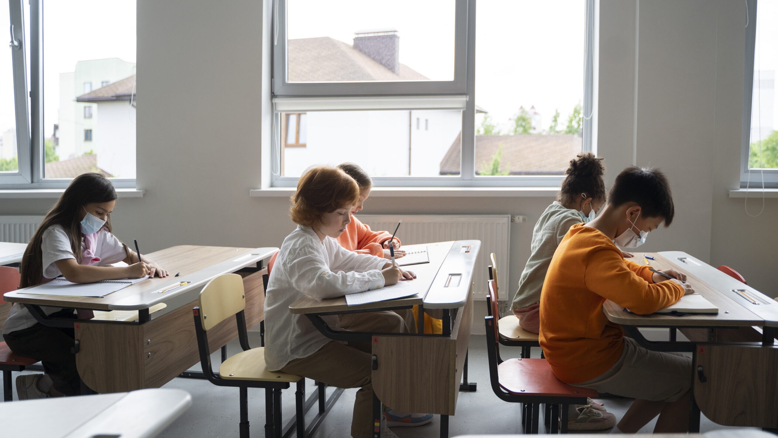 Students in classroom